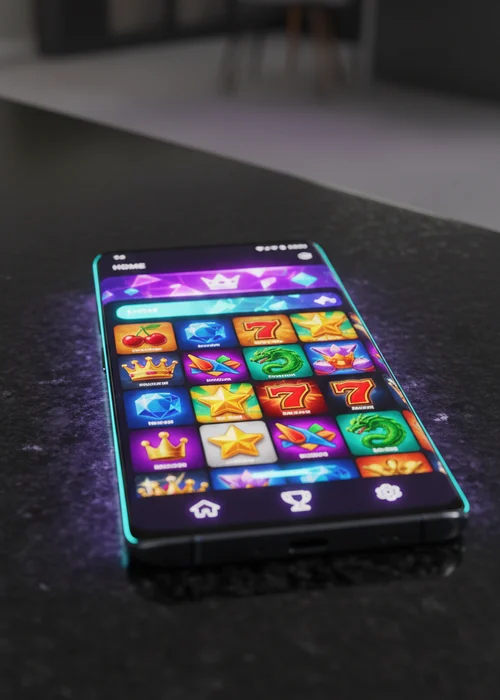 Übersicht des modernen Planet Spin Casino Interface mit Logos von Top-Spieleanbietern und Symbolen für Kryptowährungen, optimiert für ein reibungsloses Spielerlebnis.
