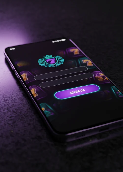 Ein Bild des Login-Bildschirms von Planet Spin Casino mit den Eingabefeldern für E-Mail und Passwort, um den sicheren Zugang zu demonstrieren.